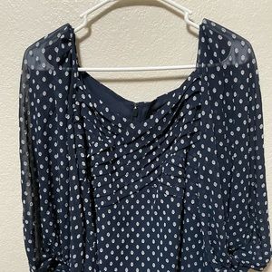 Brand new top. Never worn. Top size Large